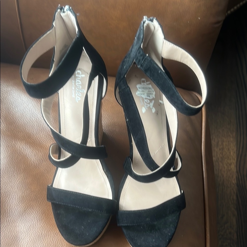 Charles David platform sandals